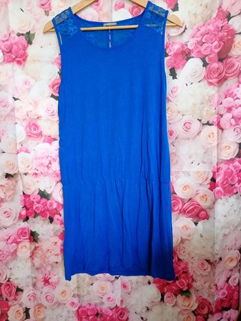 Robe bleue taille m