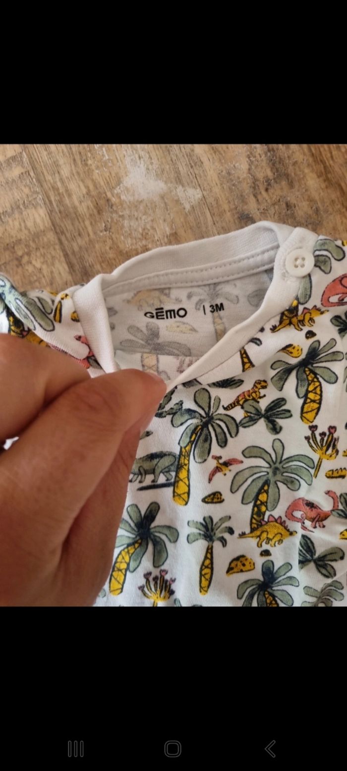 Lot ensembles Gemo 3 mois - photo numéro 6