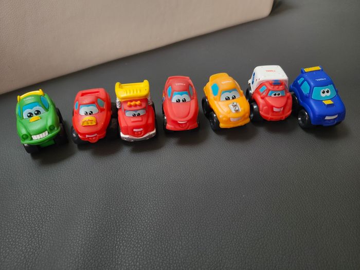 Lot 7 mini voitures tonka hasbro enfant bébé