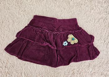 Jupe en velours 3 ans