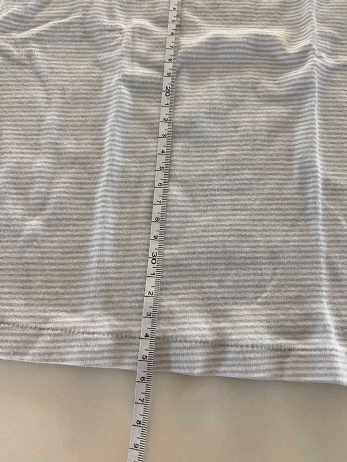 Maillot de corps rayé 10 ans - photo numéro 3