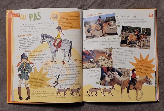 A cheval les filles ! Stéphanie Ledu, Cécile Hudrisier (Illustrations) - photo numéro 3