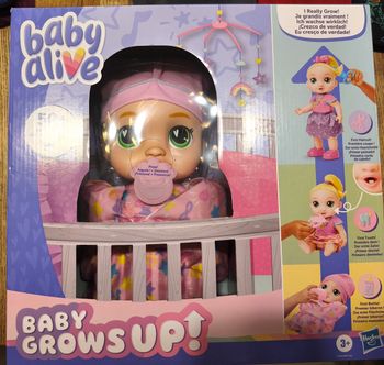 Baby alive grandit neuf