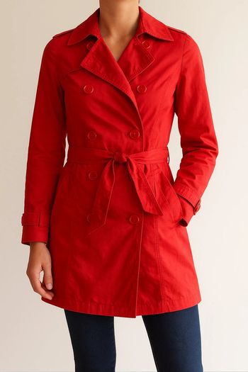 Trench caché cache femme