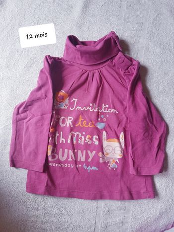 T-shirt vertbaudet 12 mois