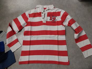 haut tee shirt polo garcon 12 ans