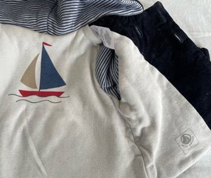 Veste petit bateau - 1 mois - photo numéro 3