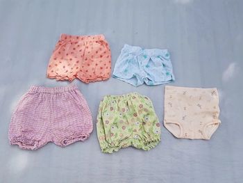 Lot de 5 shorts fille 6 mois