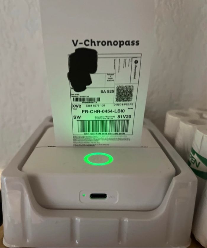 Mini imprimante thermique sans encre - photo numéro 3