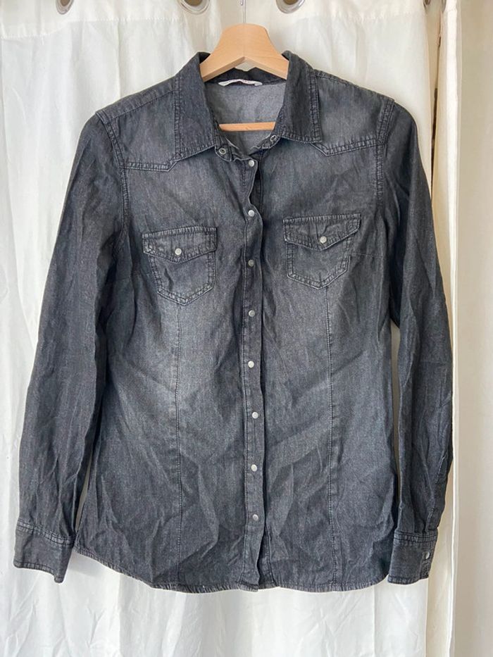 Chemise manches longues Camaïeu - photo numéro 2