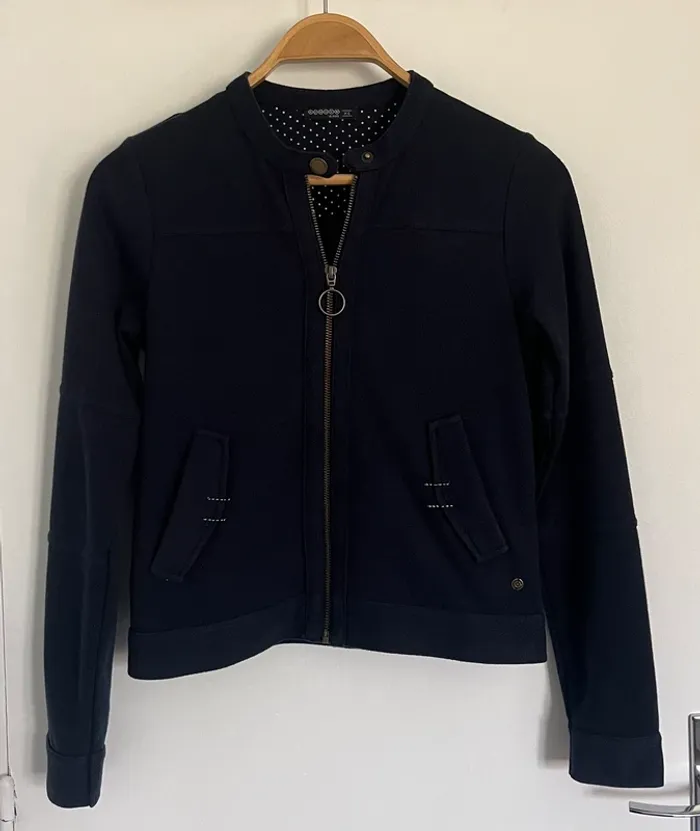 Bombers - veste zippée - bonobo - XS - photo numéro 5