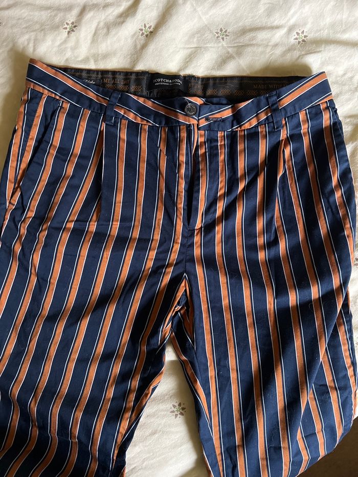 Pantalon chino Scotch et Soda homme  w30l32 - photo numéro 3