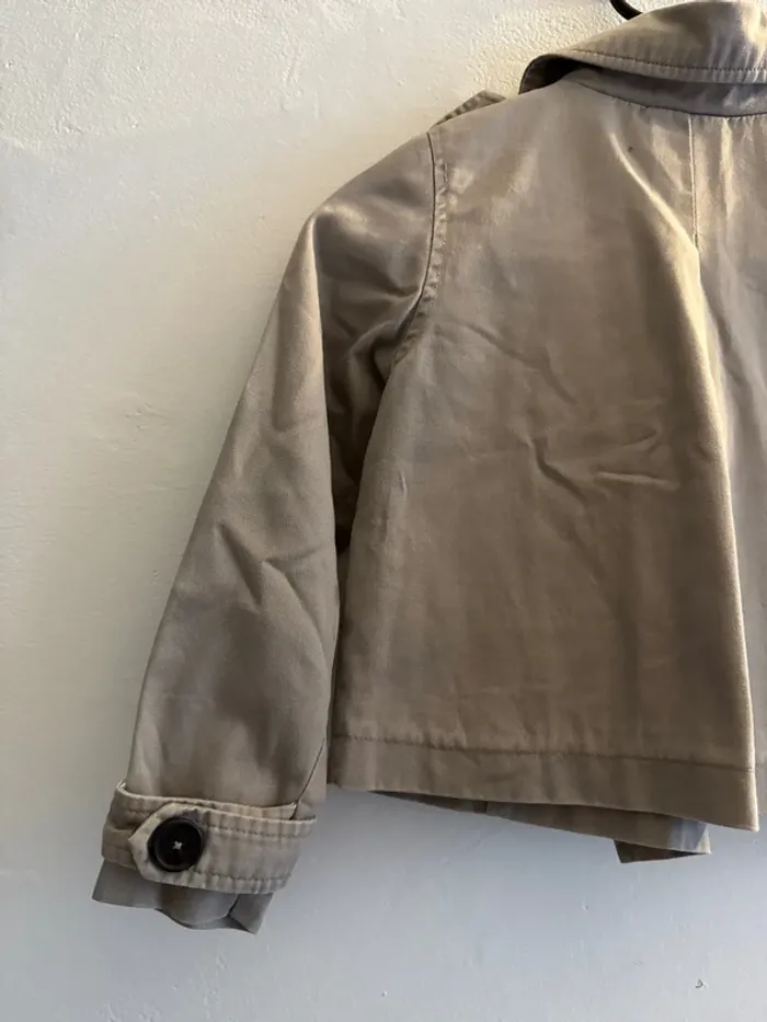 Petite veste semi épaisse trenchs 6 ans - photo numéro 7