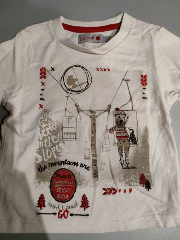 Lot de 3+3 t-shirts longues manches - photo numéro 12