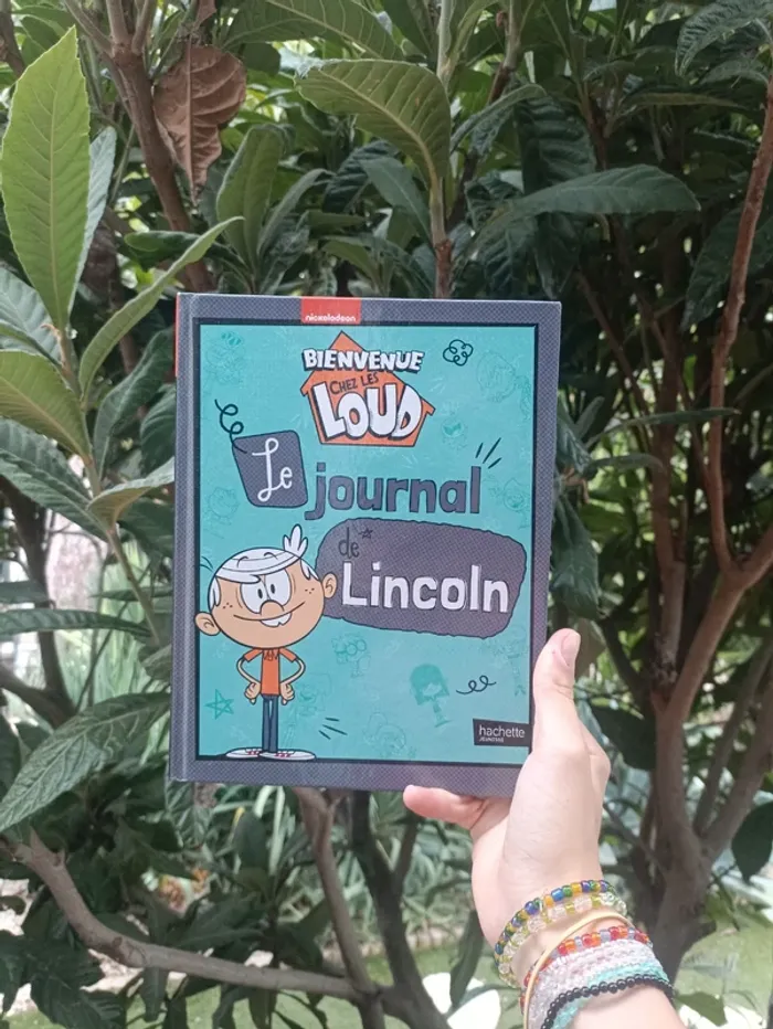Livre Bienvenue chez les Loud : le journal de Lincoln