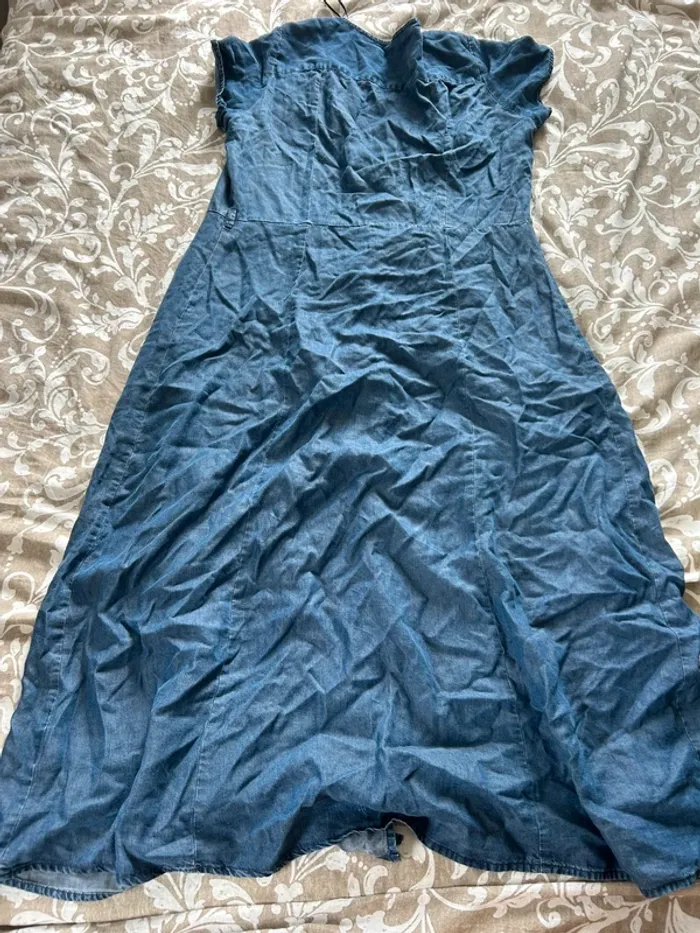 Robe longue bleu rainbow taille 38