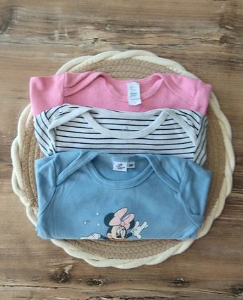 Lot Bodies manches longues fille 3 ans