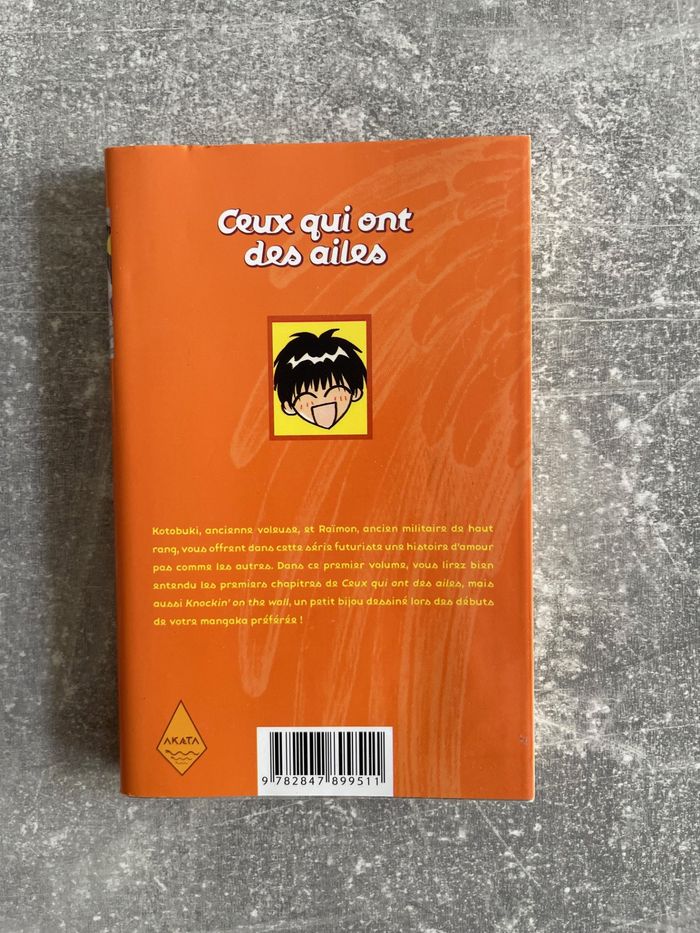 Manga Ceux qui ont des ailes tome 1 en version française. - photo numéro 2