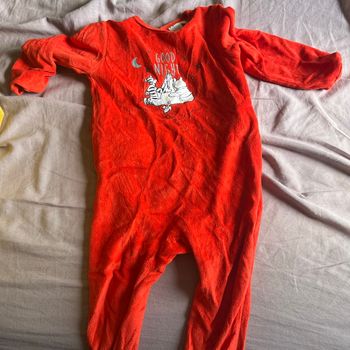Pyjama rouge garçon