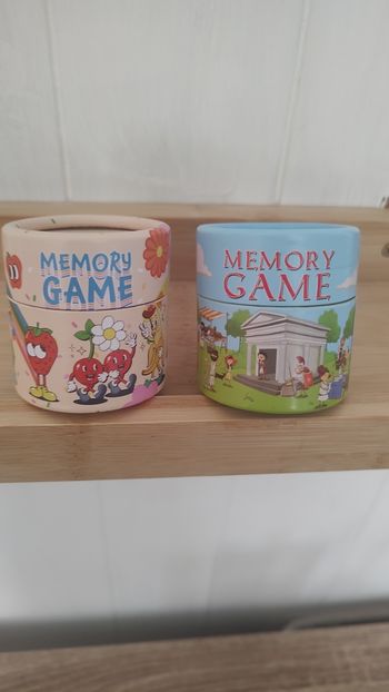 Lot 2 jeux Memory Game enfants – dès 4 ans – très bon état