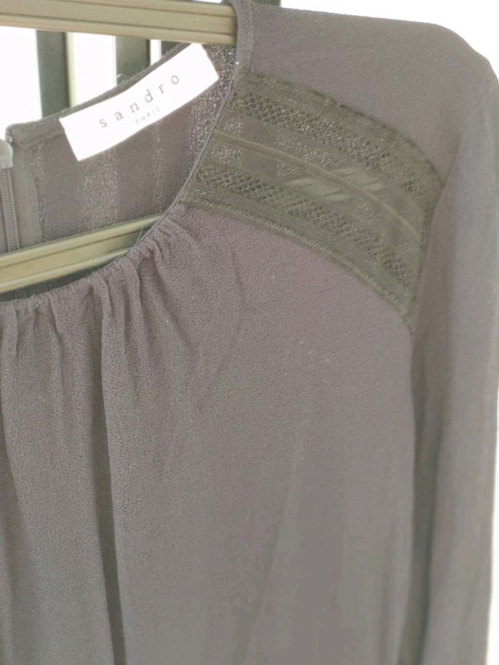 Robe Sandro bleu nuit