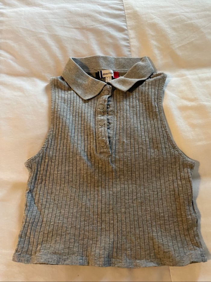 Top gris Jennyfer