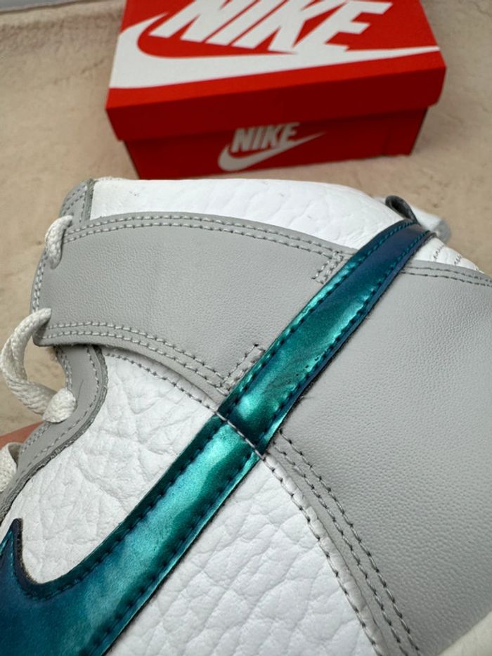 Nike Dunk High Rétro Grey Fog Taille 40 - photo numéro 7