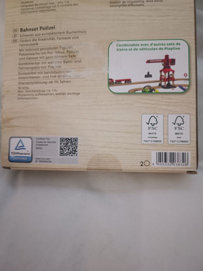 Set chemin de fer police neuf - photo numéro 5