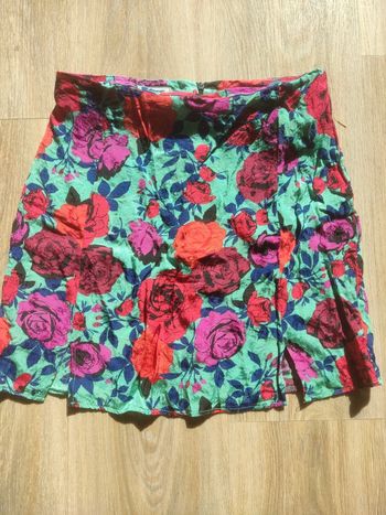 Jupe légère fleurie