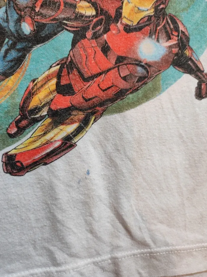 T-shirt manches courtes Marvel Avengers 4 ans - photo numéro 3