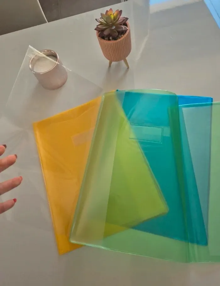 Lot de 3 protège-cahiers - photo numéro 2