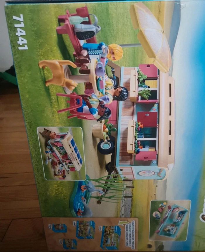 Roulotte café boutique Playmobil - photo numéro 2