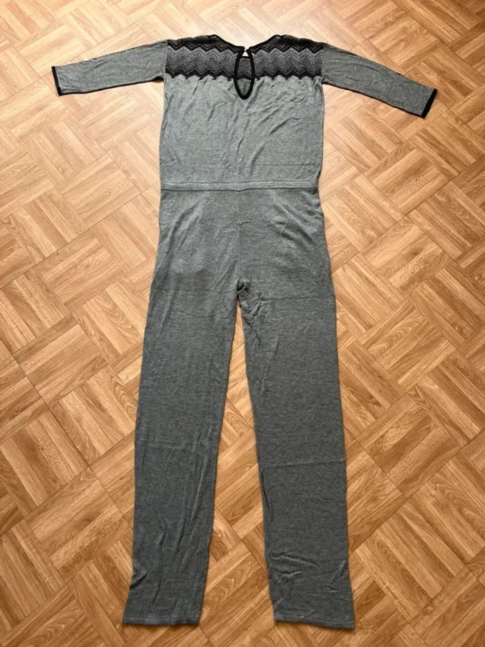 Combinaison ensemble manches 3/4 gris vintage Georges Rech (NEUVE) - photo numéro 4