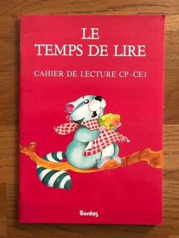 Le temps de lire - cahier de lecture CP-CE1