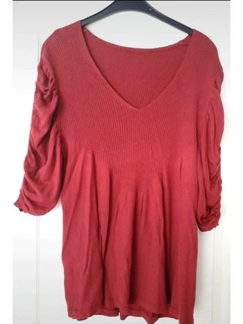 Pull fin col V taille 42