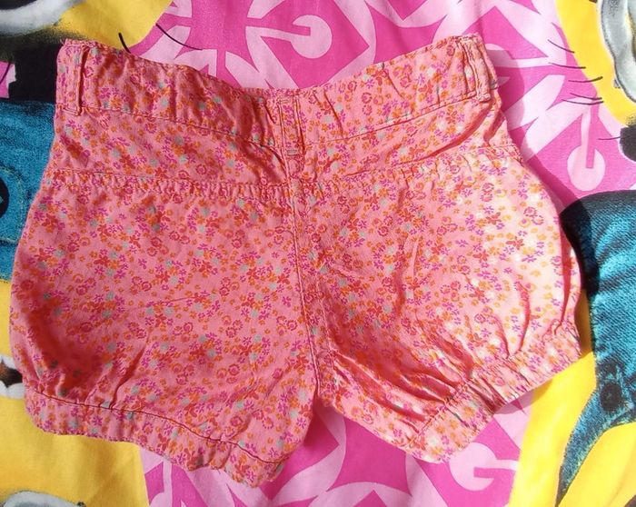 Short Vertbaudet 18 mois orange - photo numéro 2