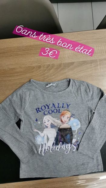 T-shirt manche longue 6ans