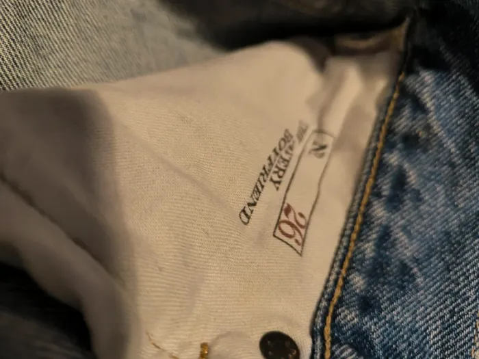 Pantalon Jean coupe boyfriend femme Polo Ralph Lauren Taille L - photo numéro 7
