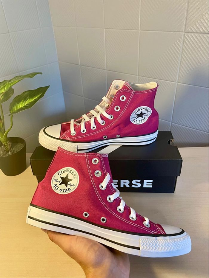 Converse Chuck Taylor All star bordeaux / purple - photo numéro 2