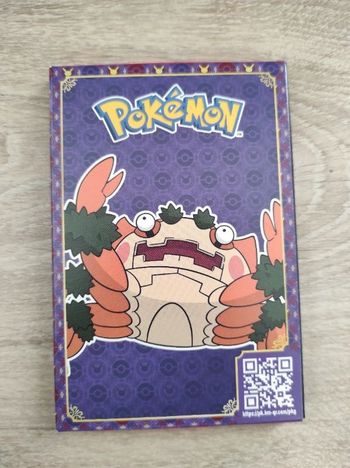 Boîte avec cartes Pokémon craparoi B