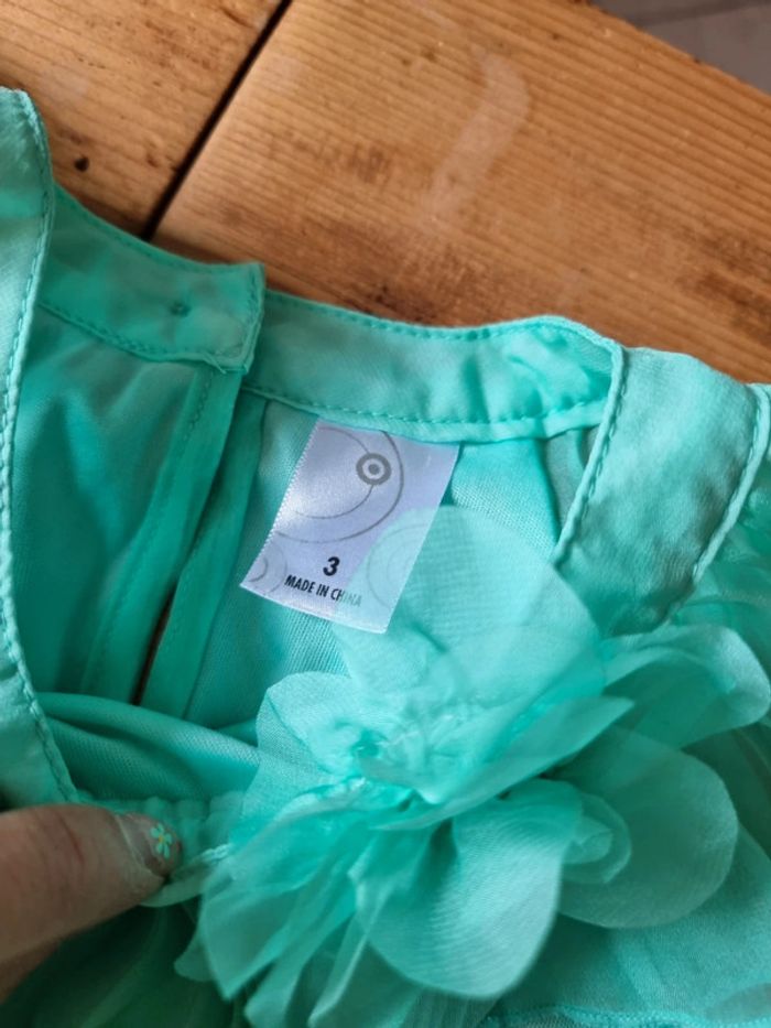 Robe turquoise - photo numéro 3
