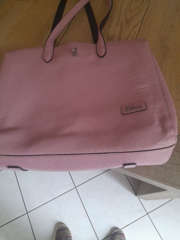 Joli sac rose marque katana - photo numéro 4