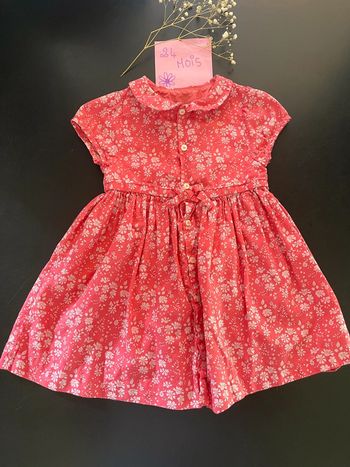 Superbe robe Jacadi 24M