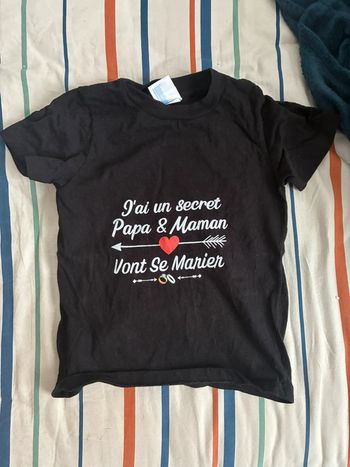 T-shirt annonce