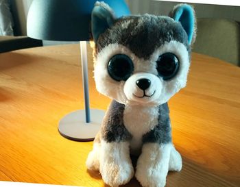 Peluche Ty Husky. Hauteur 25 cm Taille unique·Très bon état