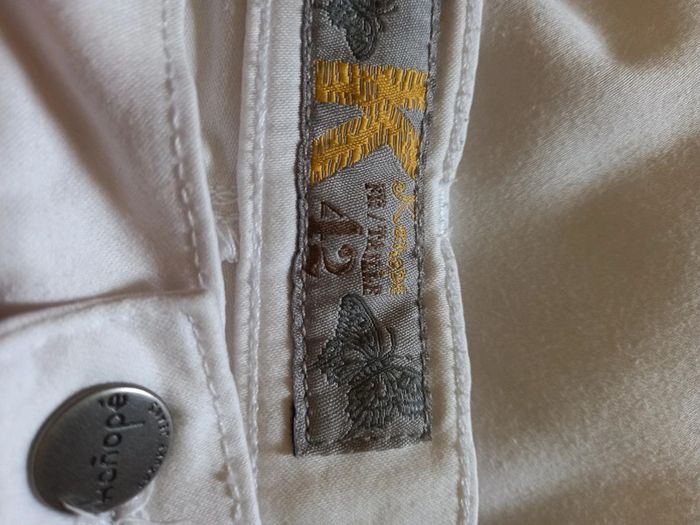 Jean blanc Taille 42 - photo numéro 5