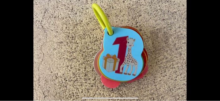 Imagier Sophie la girafe