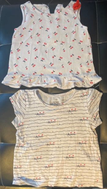 2 tee-shirts