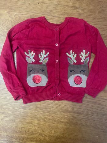 Gilet manches longues spécial Noël