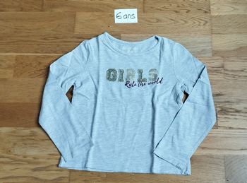 T-shirt fille 6 ans